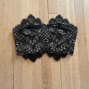 Lacy Bandeau Top